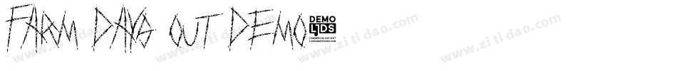Farm Days Out Demo字体转换